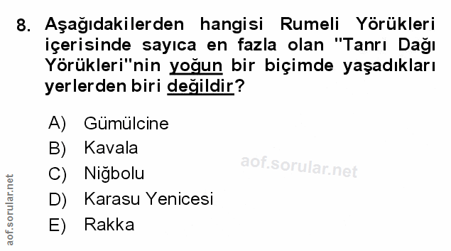 Soru 8