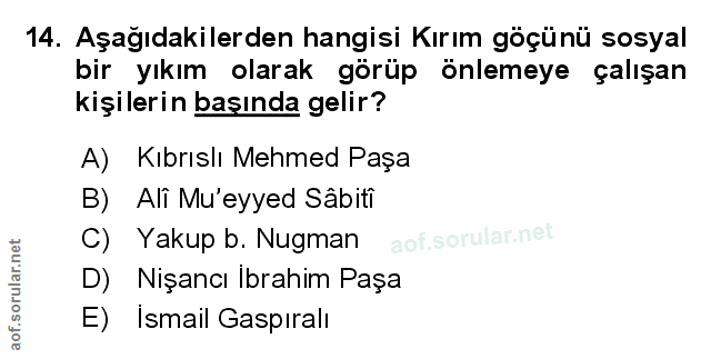 Soru 14