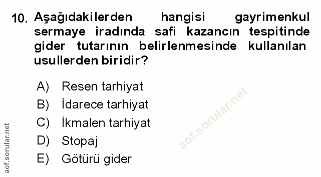 Soru 10