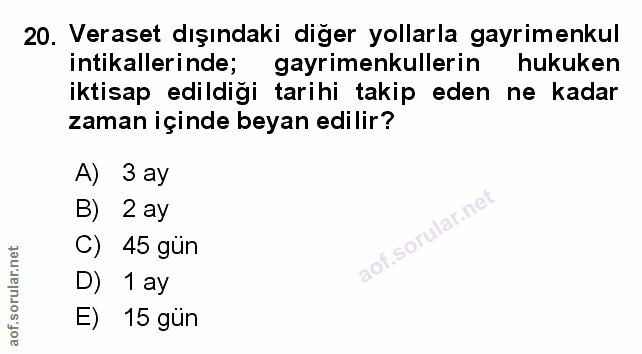 Soru 20