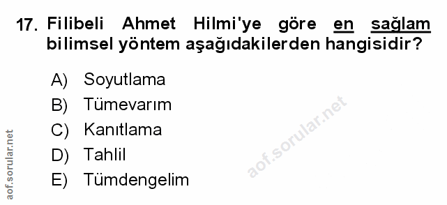 Soru 17