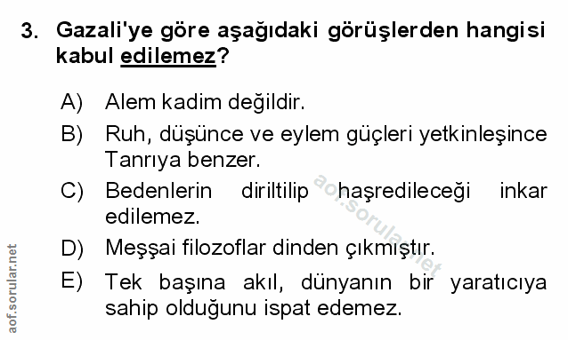 Soru 3