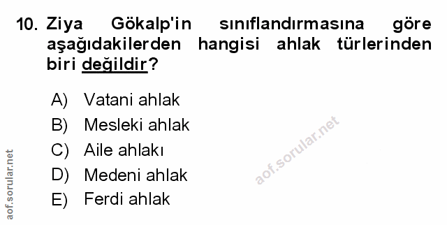 Soru 10