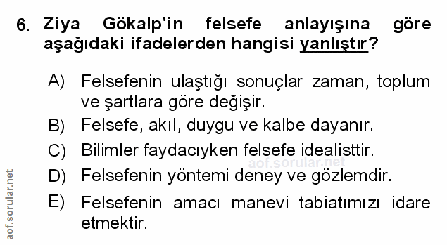 Soru 6