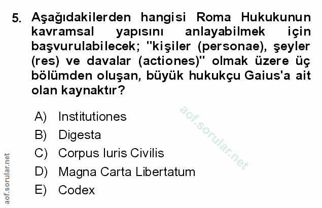 Soru 5