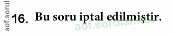 Soru 16