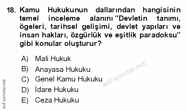 Soru 18