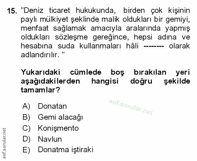 Soru 15