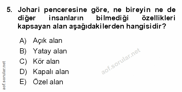 Soru 5