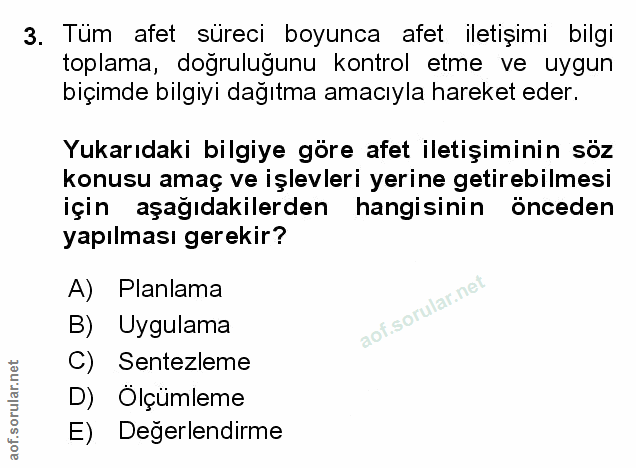 Soru 3