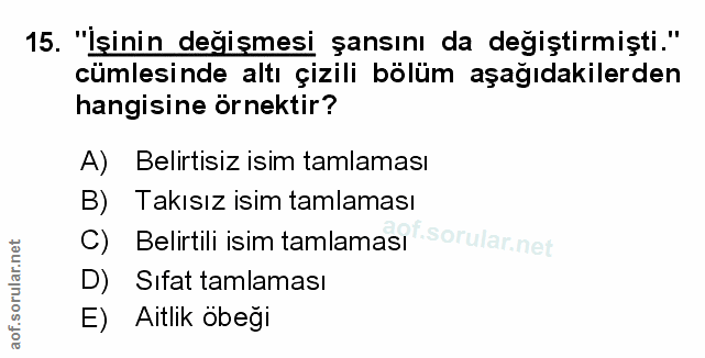 Soru 15