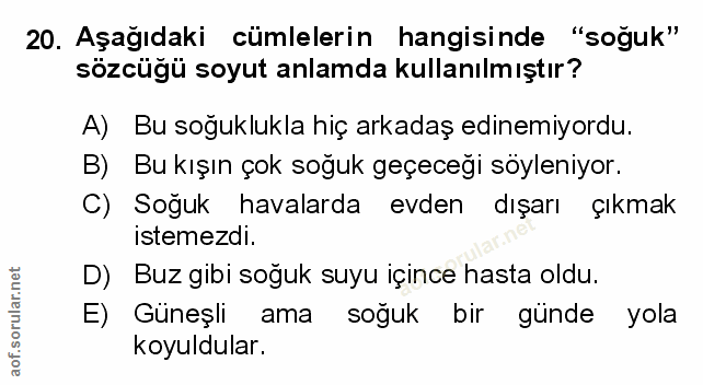 Soru 20