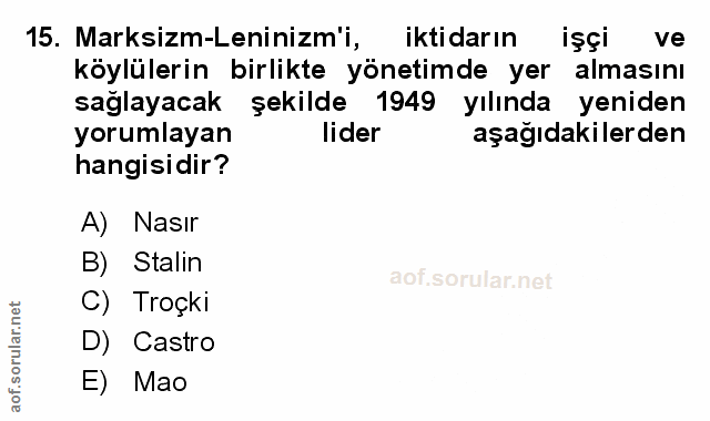 Soru 15
