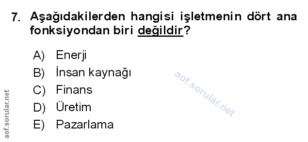 Soru 7