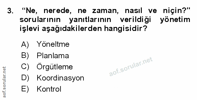Soru 3
