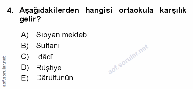 Soru 4