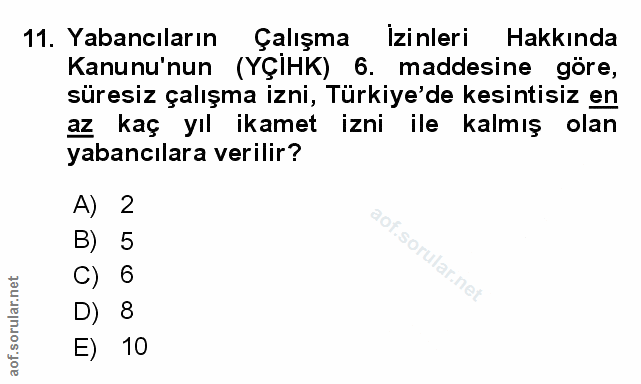 Soru 11