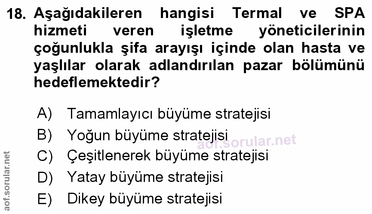 Soru 18