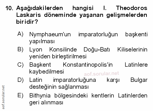 Soru 10