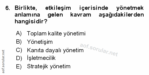Soru 6