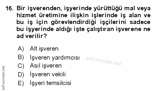 Soru 16