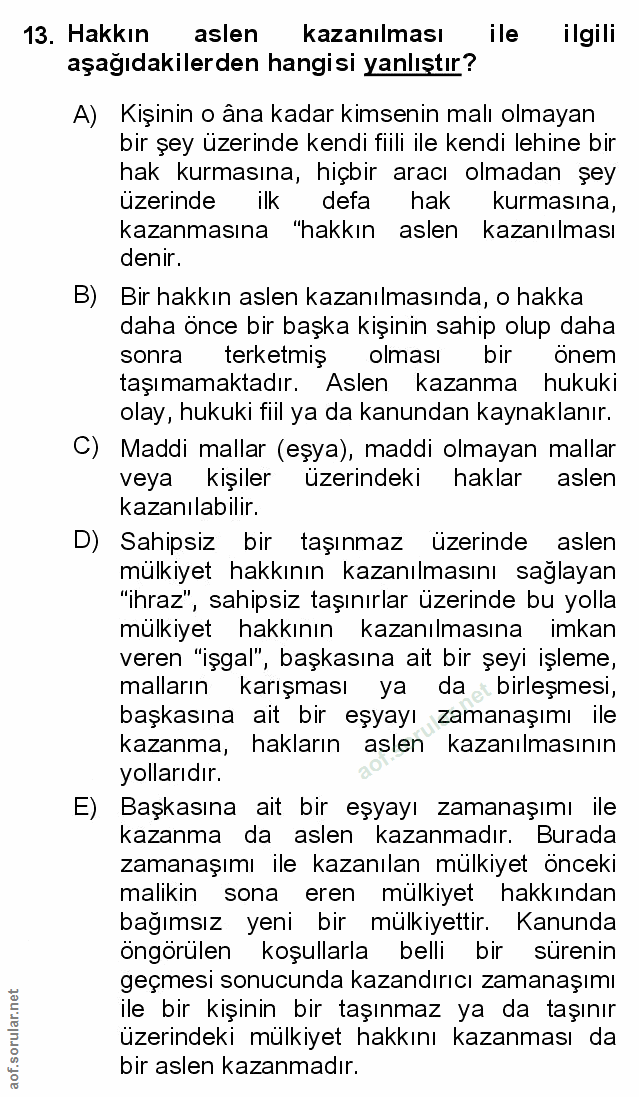 Soru 13