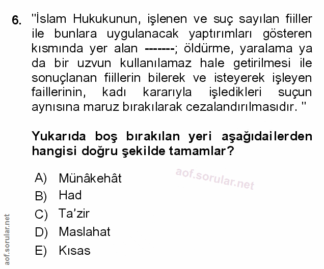 Soru 6