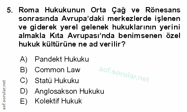 Soru 5