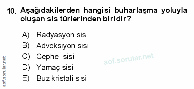 Soru 10