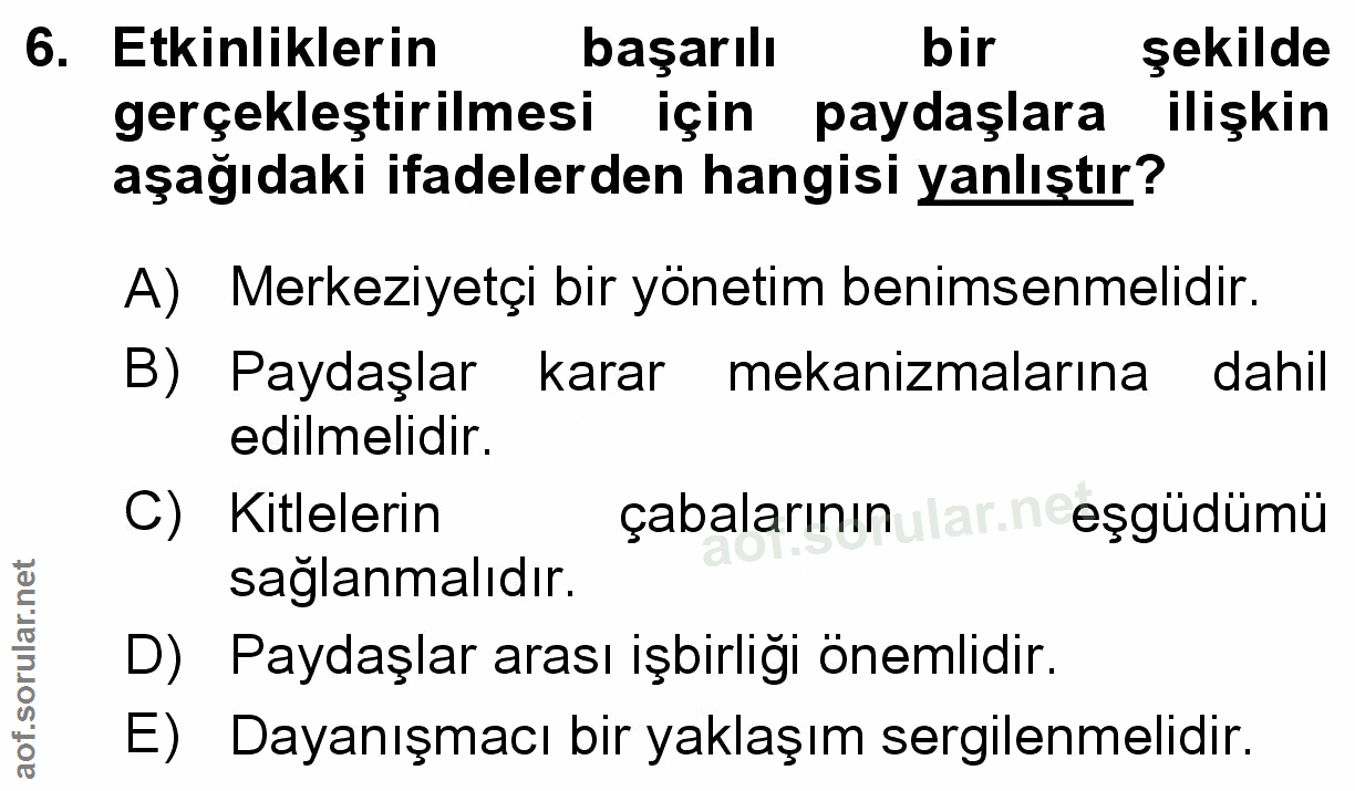 Soru 6