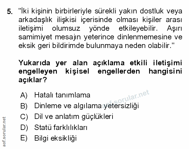 Soru 5