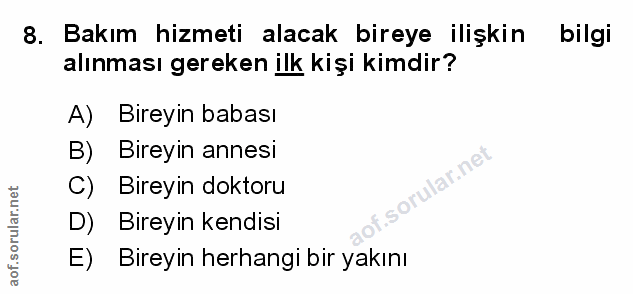Soru 8