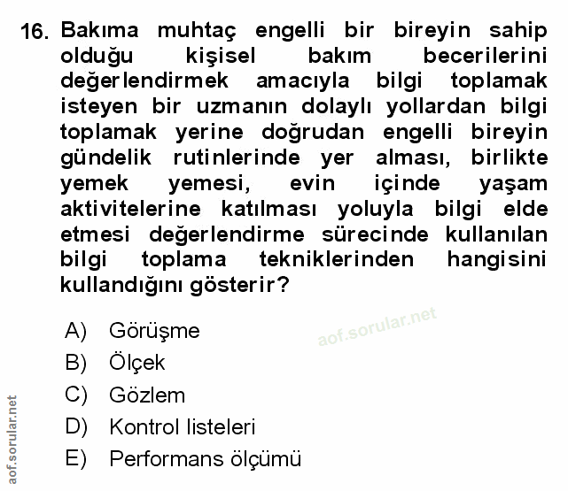 Soru 16