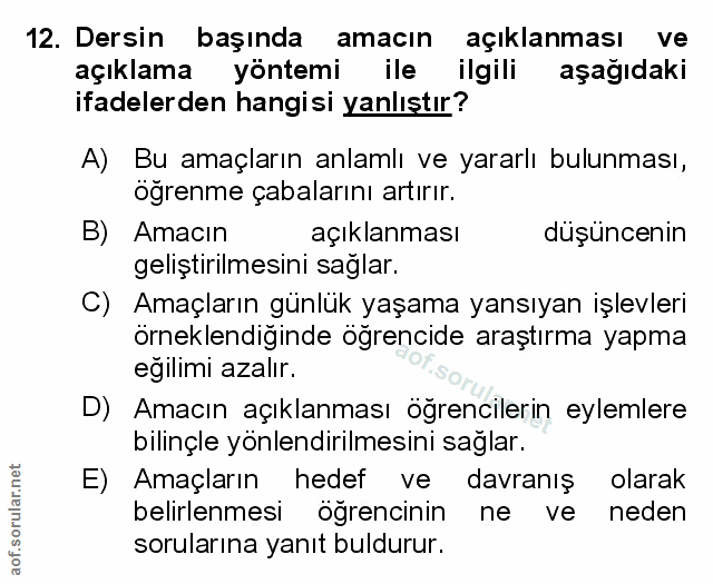 Soru 12
