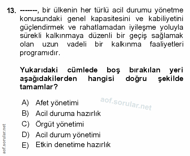 Soru 13