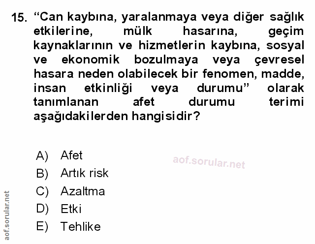 Soru 15