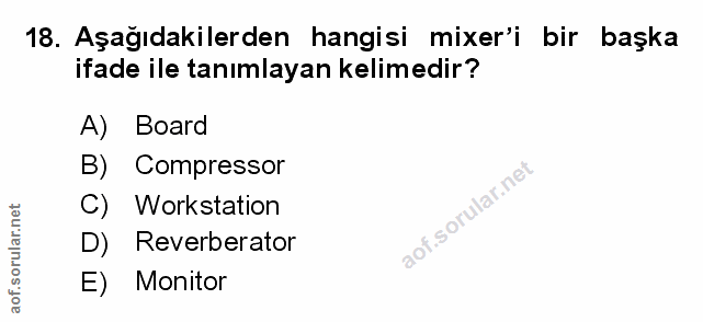 Soru 18