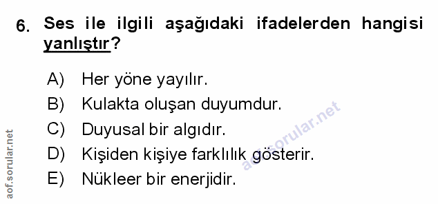 Soru 6