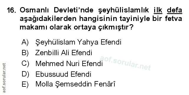 Soru 16