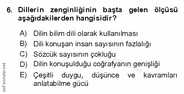 Soru 6