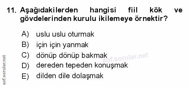 Soru 11