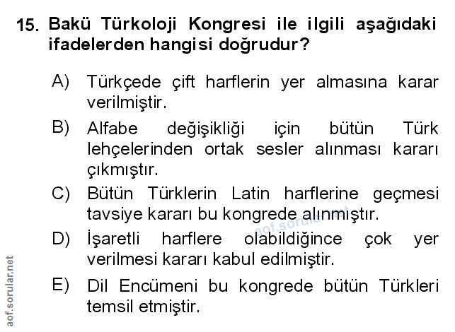 Soru 15
