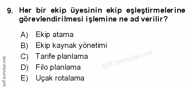 Soru 9