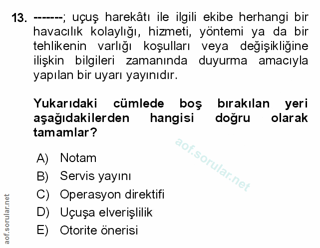 Soru 13