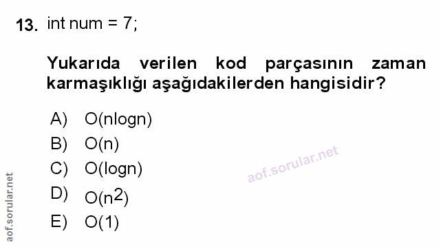 Soru 13