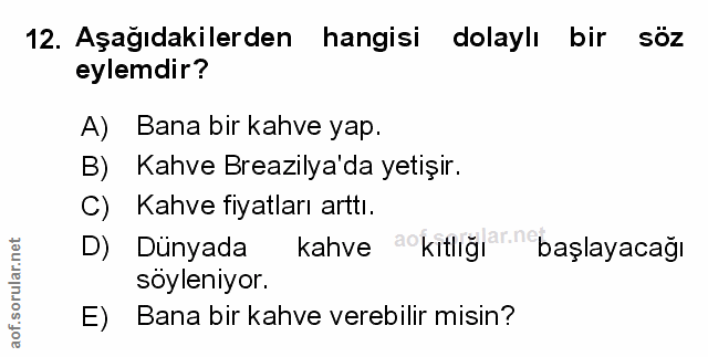 Soru 12