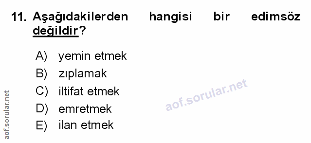 Soru 11