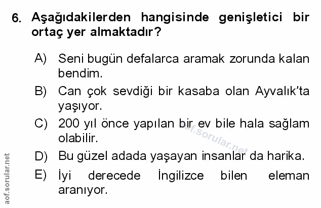 Soru 6