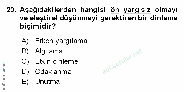Soru 20
