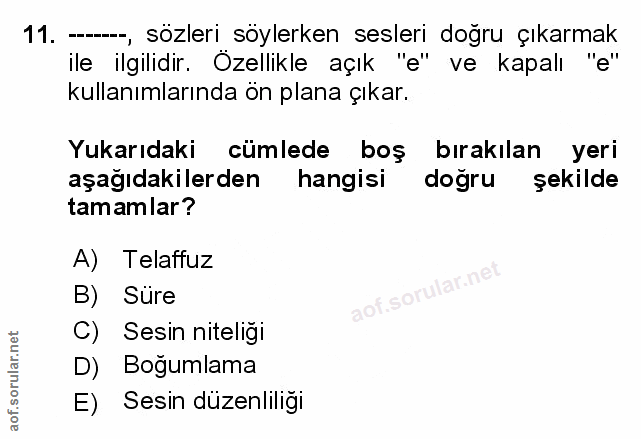 Soru 11